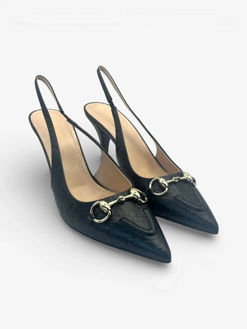 Gucci Slingback Schwarz – Größe 38,5 Amandly