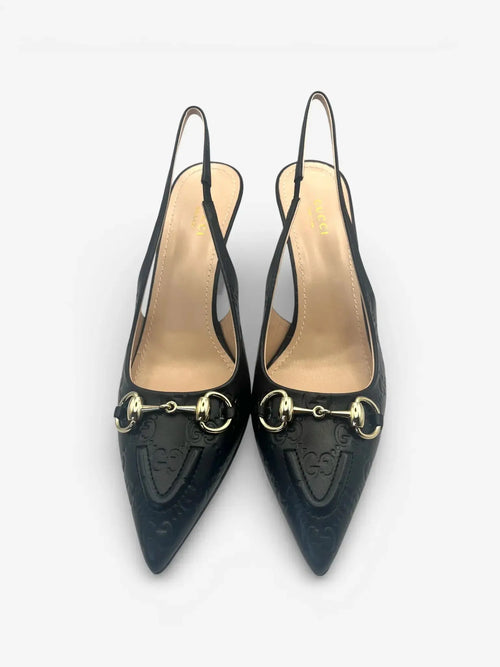 Gucci Slingback Schwarz – Größe 38,5 Amandly