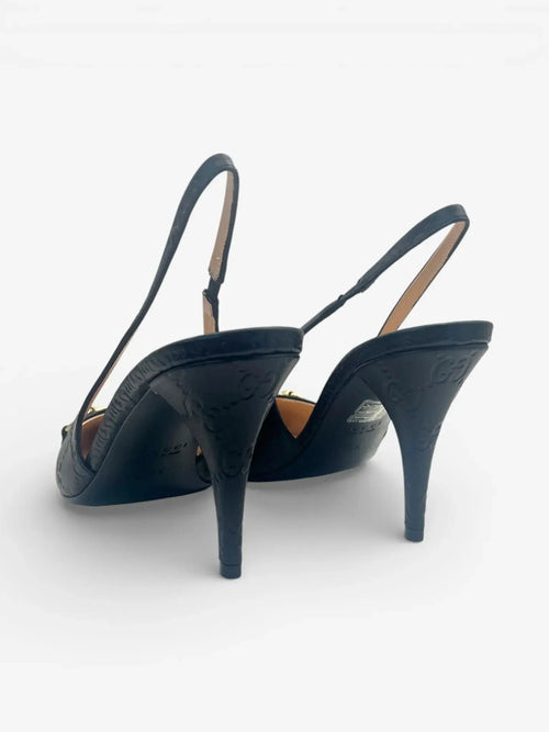 Gucci Slingback Schwarz – Größe 38,5 Amandly
