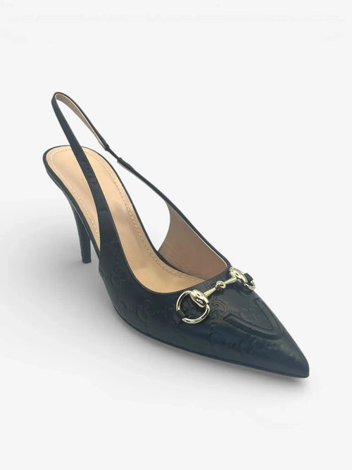 Gucci Slingback Schwarz – Größe 38,5 Amandly