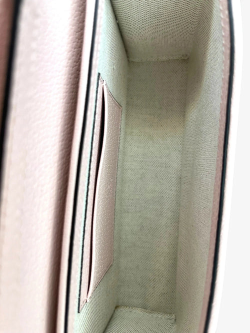 Gucci Padlock Jumbo GG Mini Bag Beige und Rosa Amandly