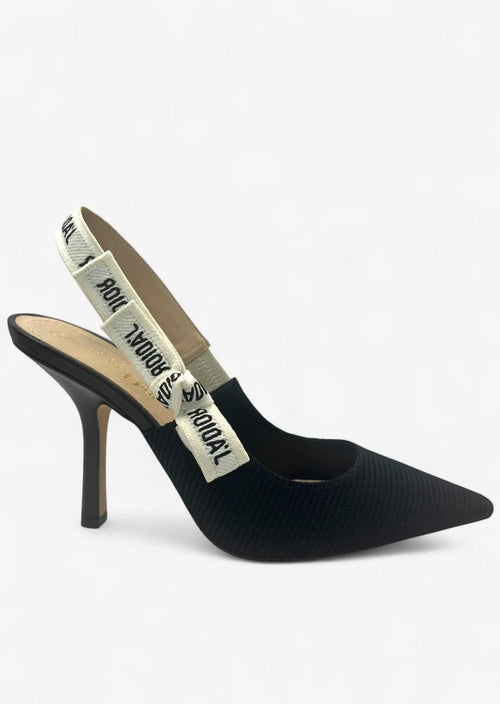 Christian Dior J'Adior Slingback Pumps Black – Größe 38,5 Dior