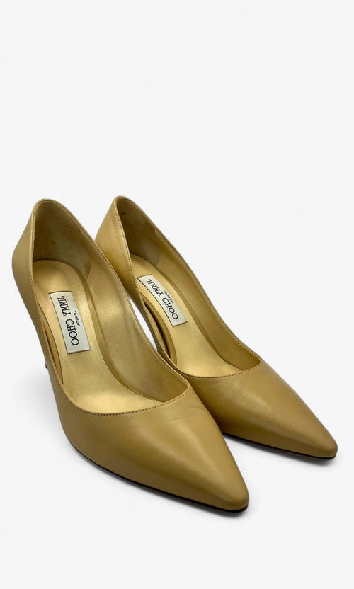 Jimmy Choo Romy 85 Nude – Größe 40 Jimmy Choo
