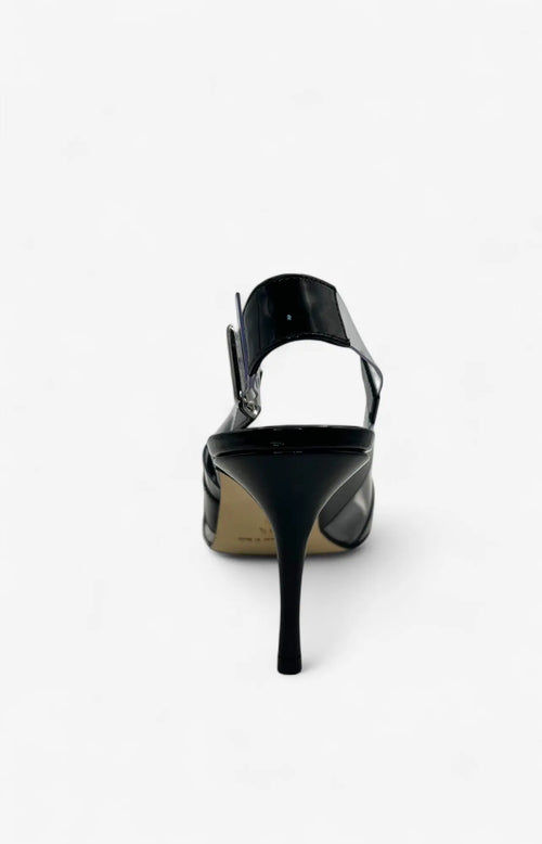 Manolo Blahnik Slingback-Pumps Uxra mit Lackleder – Größe 39,5 Manolo Blahnik