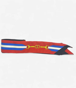 Gucci Seidentuch in Rot und Blau - Amandly