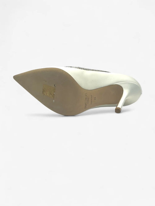 Jimmy Choo Love 100 White  Größe 39