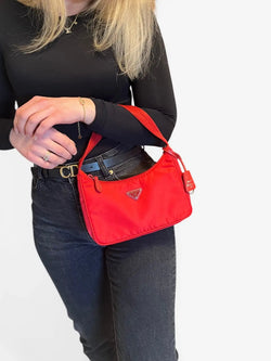 Prada Re-Edition 2000 Mini Bag Rot Prada