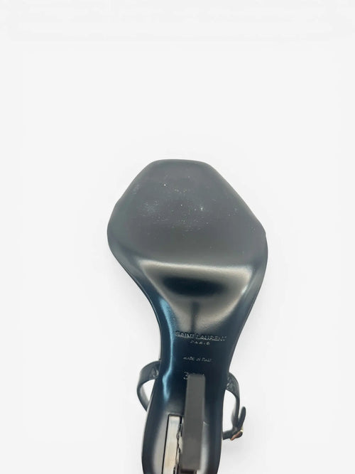 Saint Laurent Opyum Sandalen Schwarz - Größe 38,5 Amandly