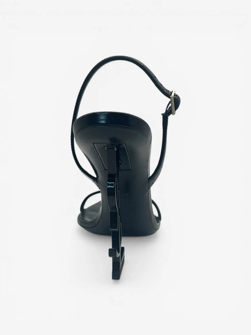 Saint Laurent Opyum Sandalen Schwarz - Größe 38,5 Amandly